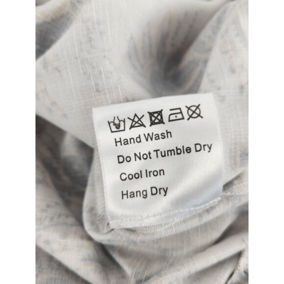 OPT x Emily Luciano Mila Paisley Pleated Dress Size  S Long Sleeve Romantic Boho - Picture 10 of 13